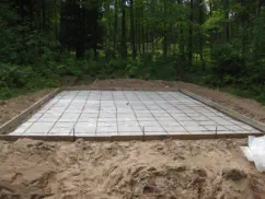frame for poured concrete