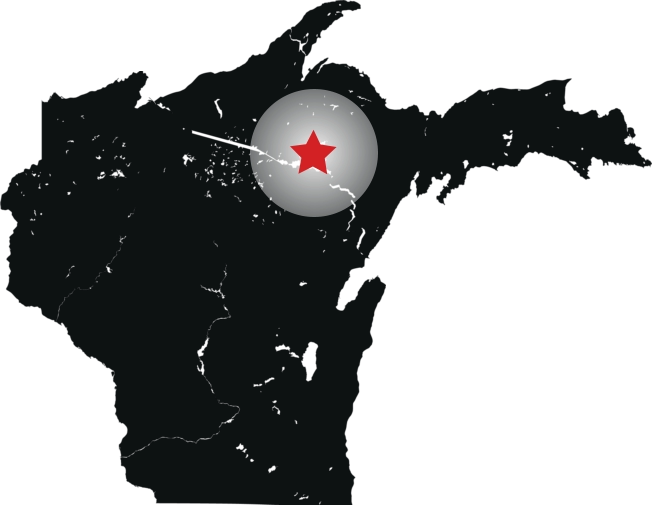 Contrustion Service Area - Upper Peninsula and Wisconsin